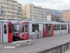 
Circumvesuviana at Herculaneum, Italy, May 2005